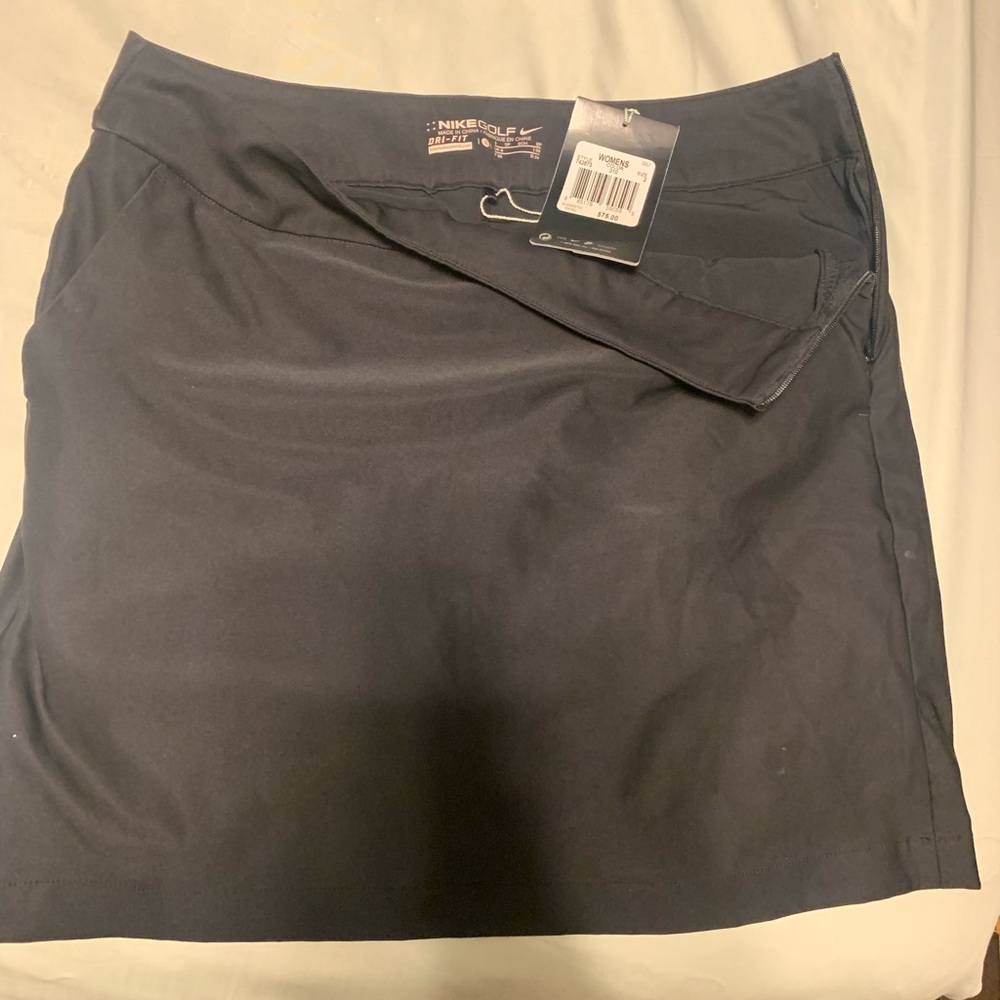 Nike Black Golf Women skirt with shorts underneath